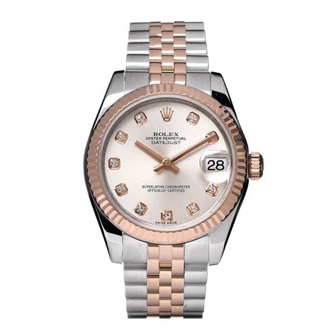 gold weight in rolex oyster perpetual datejust gents watch|rolex datejust 31mm everose gold.